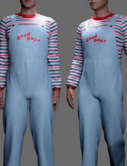 MS Halloween Costume Chucky M (G8M and G9)