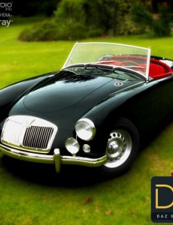 MG MGA 1958 for Daz Studio