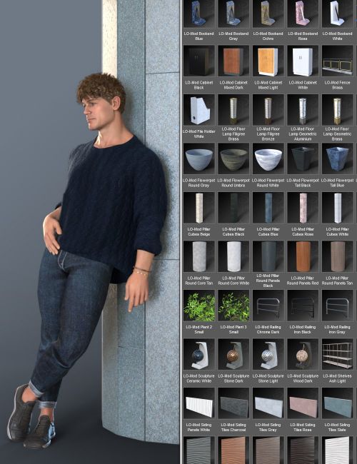 Click here to see preview images for "Modern Things To Lean On Texture Addon" Modern Things To Lean On Texture Addon