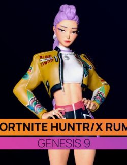 Fortnite HUNTR-X Rumi for Genesis 9