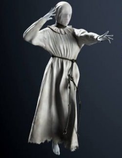 Cultist Servant Outfit for Genesis 9