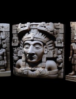 Mesoamerican Statues 1