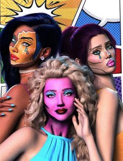 Pop Beauty LIE Makeup for Genesis 9