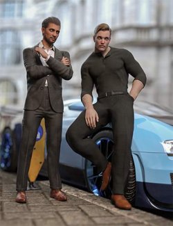 Man of Confidence Poses