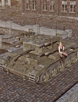 Cromwell MKV Tank WT for Daz3D