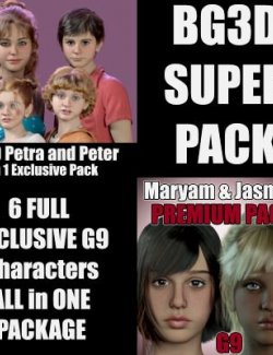 Super Pack - Petra Peter Maryam and Jasmine for G9