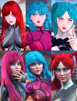 HM Cosplay Hair Bundle