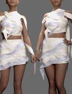 MS Halloween Costume Mummy Dress (G8F and G9)