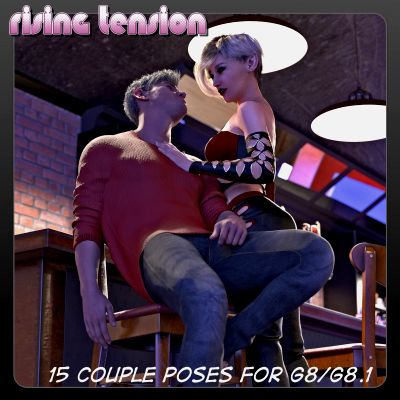Click here to see preview images for "Rising Tension Couple Poses for G8-G8.1" Rising Tension Couple Poses for G8-G8.1