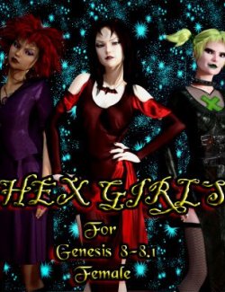 Hex Girls for Genesis 8-8.1 female
