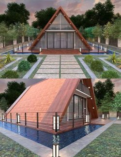 Floating A Frame House
