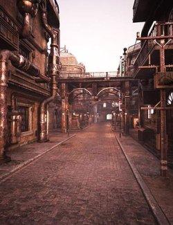 XI Dieselpunk Street