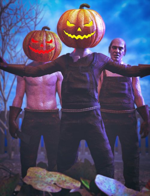Click here to see preview images for "M3D dForce Pumkin Outfit for Genesis 9" M3D dForce Pumkin Outfit for Genesis 9