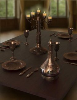 Gothic Dinner Set