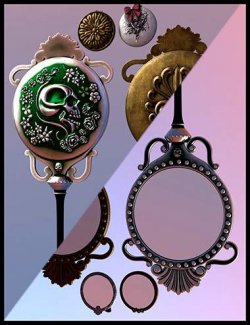 ND Baroque and Gothic Mirrors Set