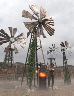 Post Apocalyptic Windmills 1