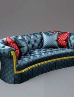 AQ3D Master Sofa 204