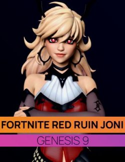 Fortnite Red Ruin Joni for Genesis 9