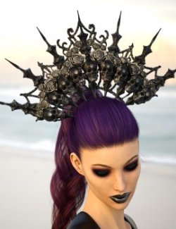 Skull and Roses Headress - G3 G8 G9