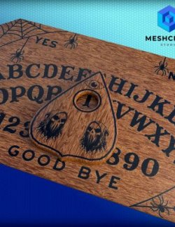 Ouija Board and Planchette