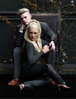 Elegant Couples Poses for Genesis 9