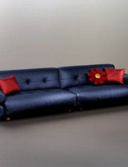 AQ3D Master Sofa 208