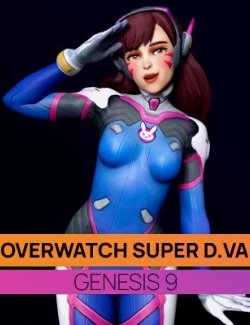 Overwatch Super D.VA for Genesis 9
