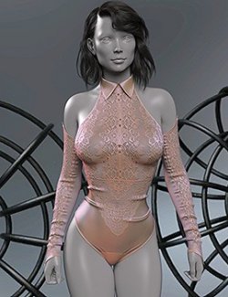 VERSUS- dForce Collared Bodysuit Genesis 8-8.1Female