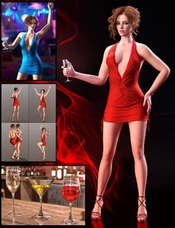EF Nightclub Glamour Bundle for Genesis 9