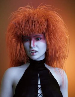 Oni Hair For Genesis 8 and 9