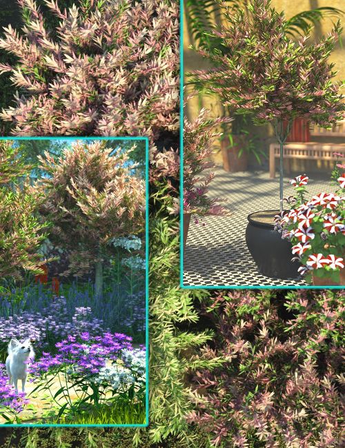 Click here to see preview images for "Low Res Flamingo Trees" Low Res Flamingo Trees