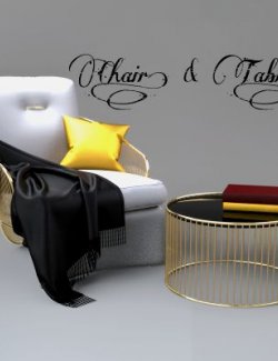 A3S P-Chair and Table