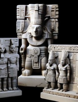 Mesoamerican Statues 2