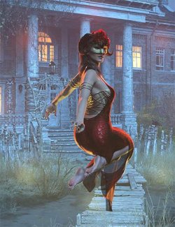 La Nuit Poses for Genesis 9