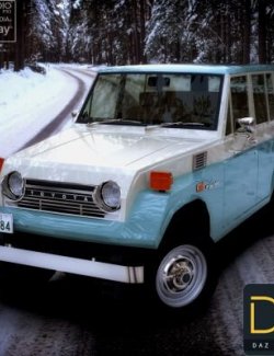 Toyota Land Cruiser FJ55 1970 for DAZ Studio