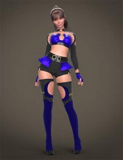 CMKD Fury Outfit for Genesis 9