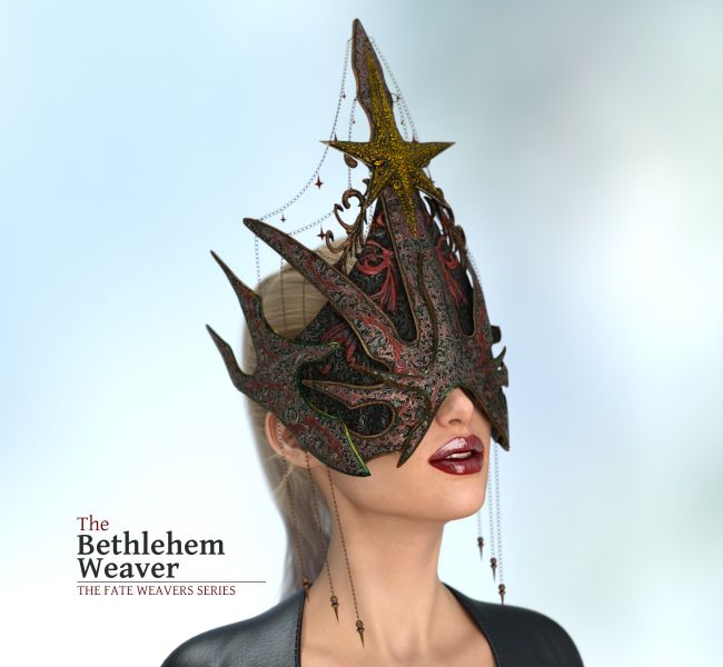 Click here to see preview images for "The Bethlehem Weaver Mask" The Bethlehem Weaver Mask