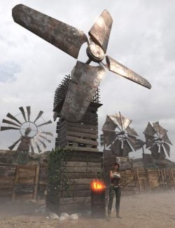 Post Apocalyptic Windmills 2