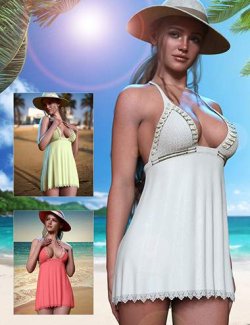 dForce Sunlit Muse Outfit Set for Genesis 9