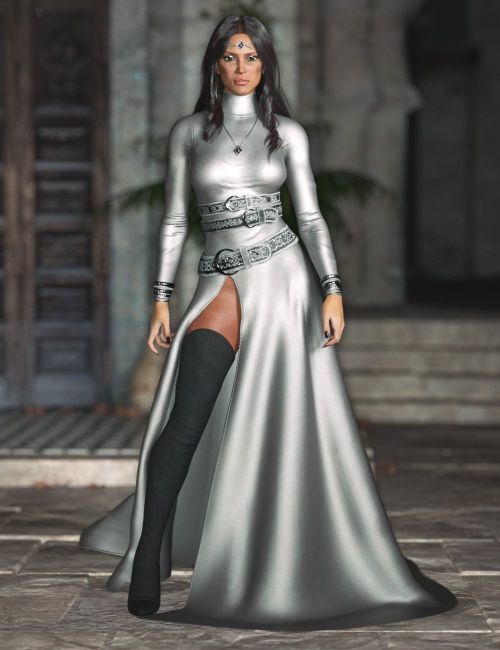 Click here to see preview images for "dForce CB Aisha Dress for Genesis 9" dForce CB Aisha Dress for Genesis 9