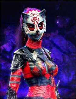 FPE Artisan Mask Tanuki for Genesis 8 and 9