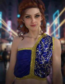 dForce Crop Collection Style 04 for Genesis 9 and 8 Female