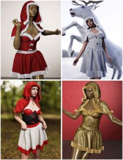 Holiday and Fairytale Style Addon for Festive Style Lingerie
