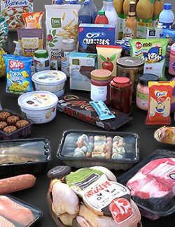 Every Day Food Pack for Daz Studio