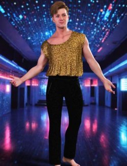 JMR dForce Aleck Party Outfit for Genesis 9 and 8 Male