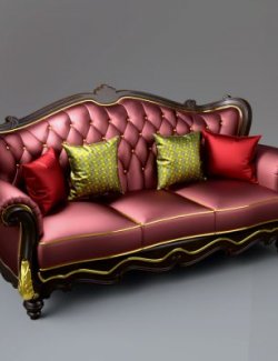 AQ3D Master Sofa 222