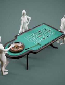 Roulette Table G8 Daz