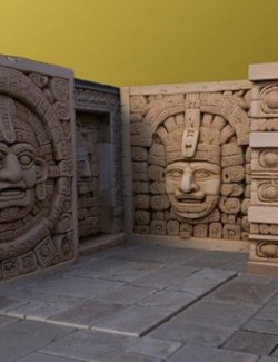 Mayan Wall Panels 1
