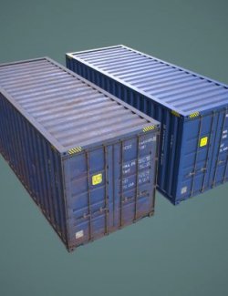 Cargo Container Daz
