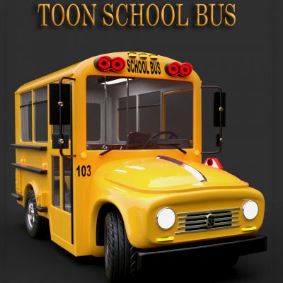 Click here to see preview images for "Toon School Bus" Toon School Bus